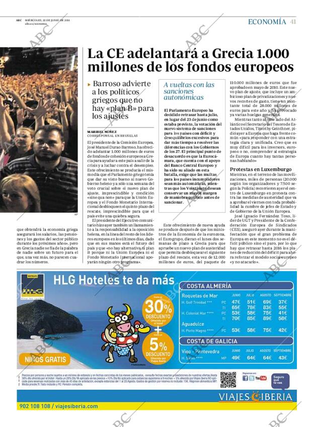 ABC MADRID 22-06-2011 página 41