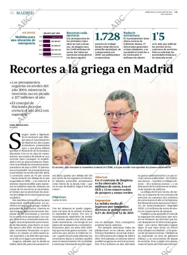 ABC MADRID 22-06-2011 página 46