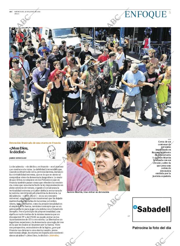 ABC MADRID 22-06-2011 página 5