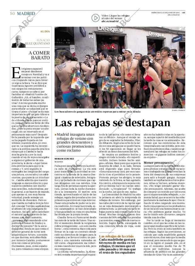 ABC MADRID 22-06-2011 página 50
