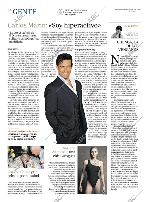 ABC MADRID 22-06-2011 página 84