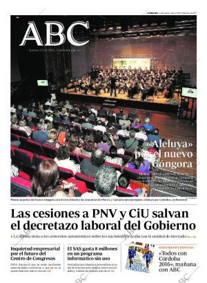 ABC CORDOBA 23-06-2011 página 1