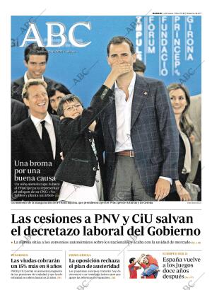 ABC MADRID 23-06-2011 página 1