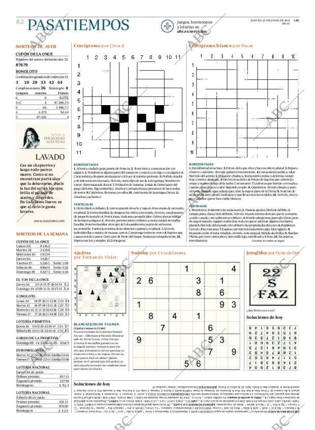 ABC MADRID 23-06-2011 página 82