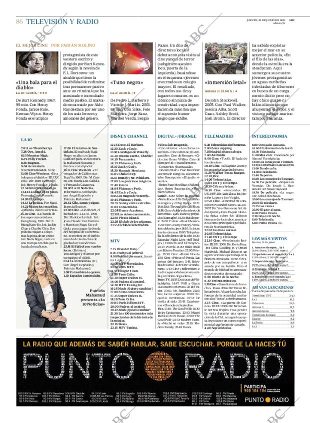 ABC MADRID 23-06-2011 página 86