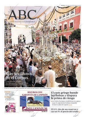 ABC SEVILLA 24-06-2011 página 1