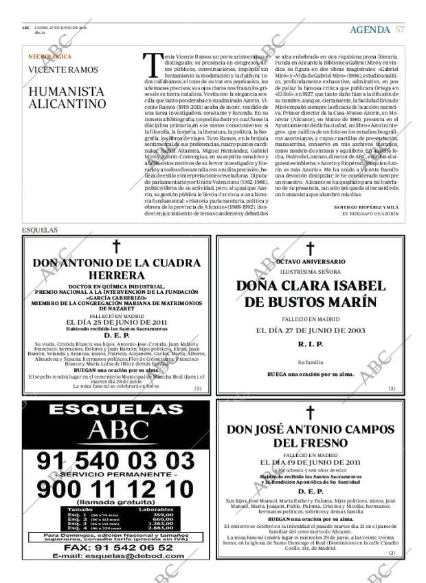 ABC MADRID 27-06-2011 página 57