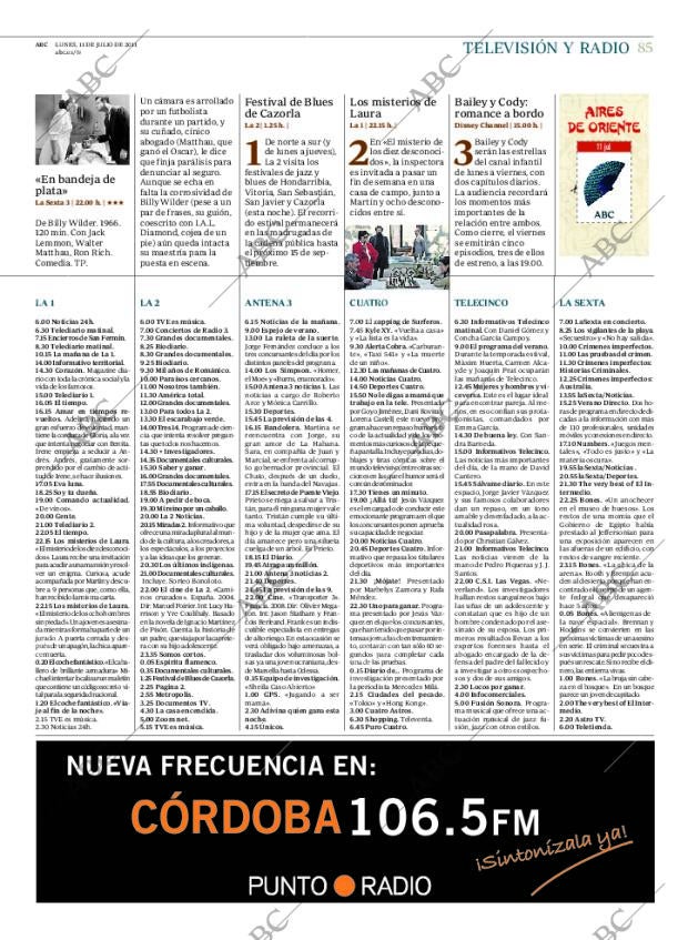 ABC CORDOBA 11-07-2011 página 85