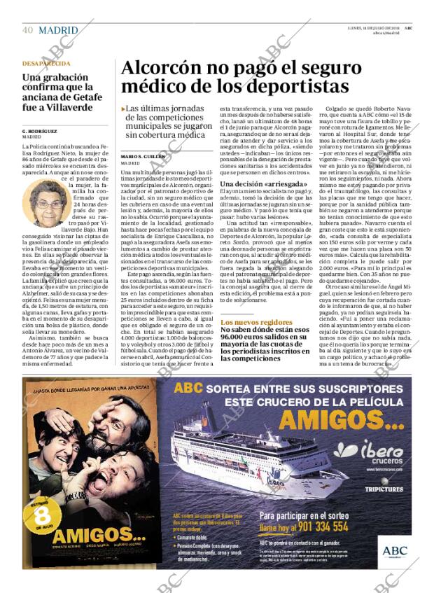 ABC MADRID 11-07-2011 página 40