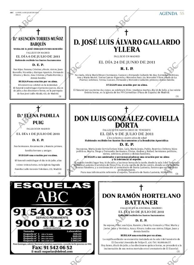 ABC MADRID 11-07-2011 página 55