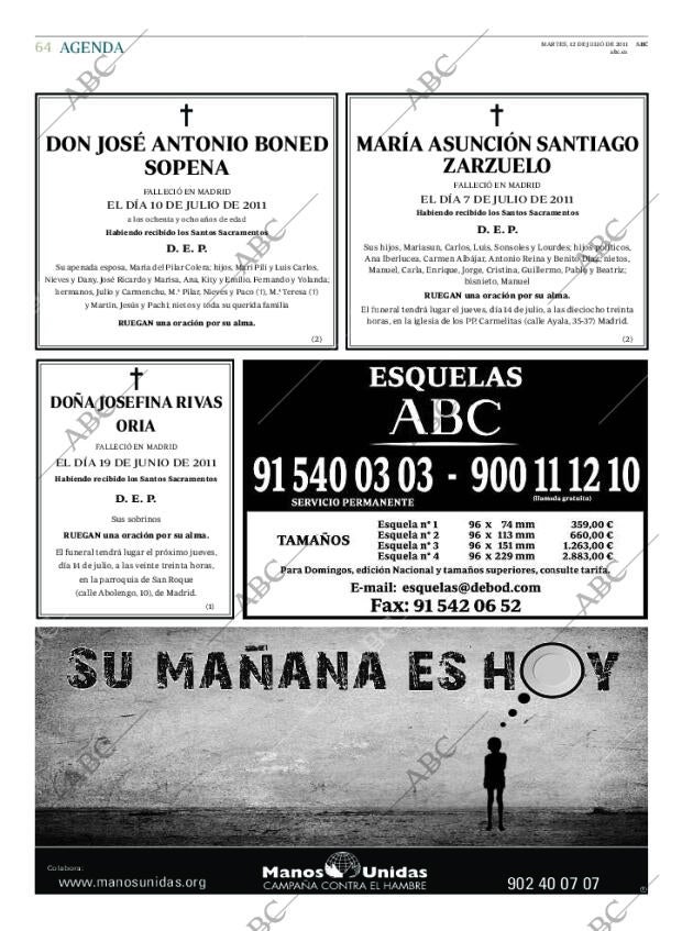 ABC MADRID 12-07-2011 página 64