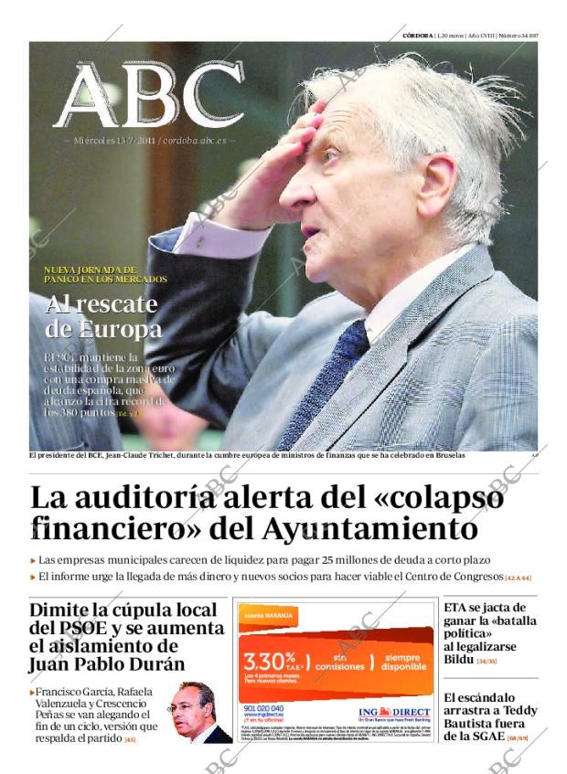 ABC CORDOBA 13-07-2011 página 1