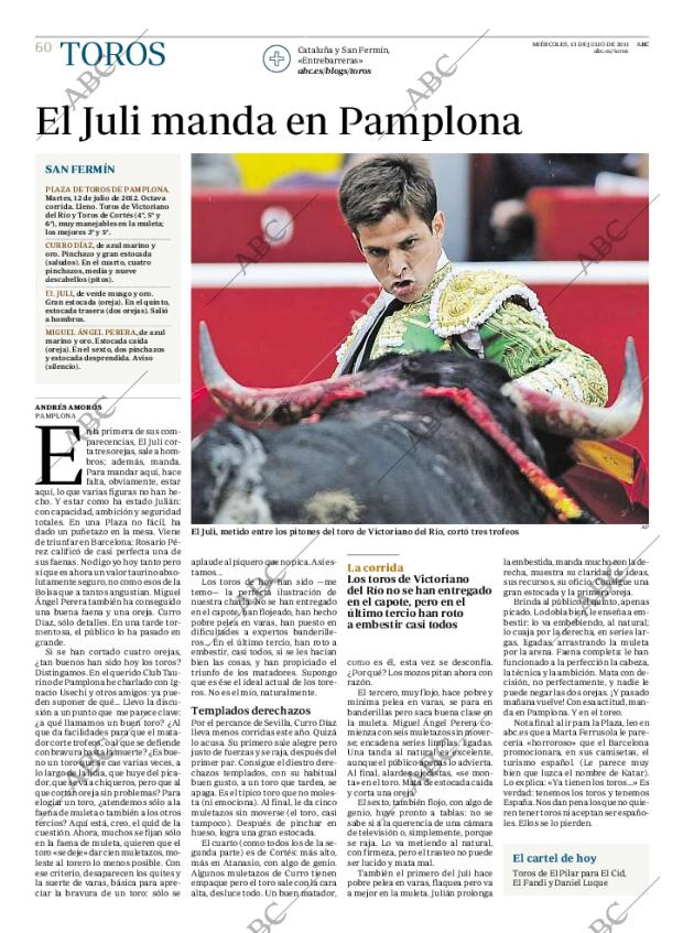 ABC MADRID 13-07-2011 página 60