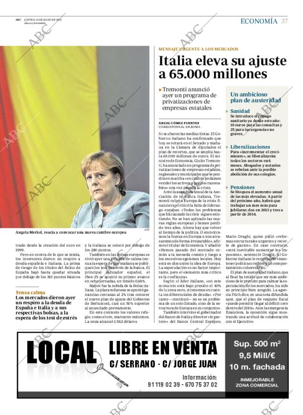 ABC MADRID 14-07-2011 página 37