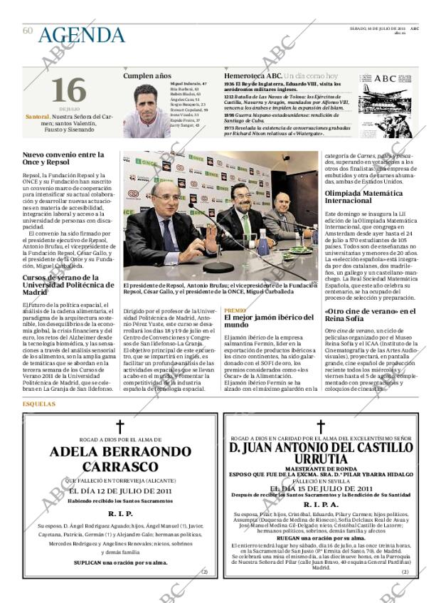 ABC MADRID 16-07-2011 página 60