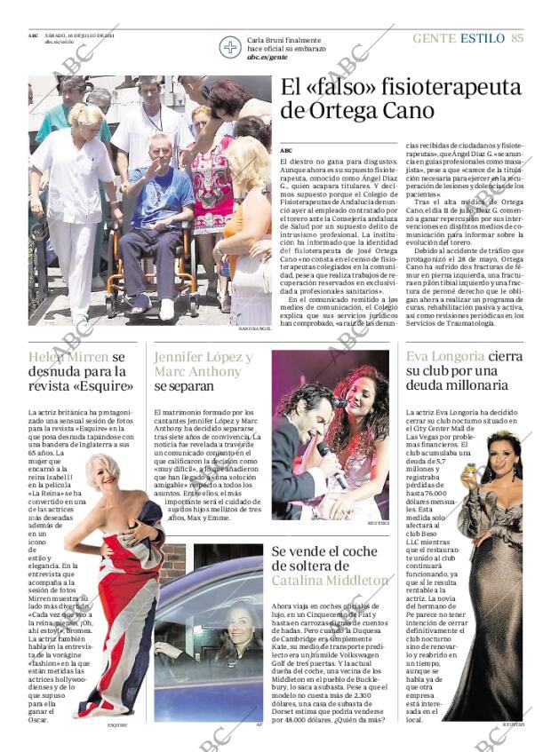 ABC MADRID 16-07-2011 página 85