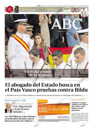 ABC MADRID 17-07-2011 página 1