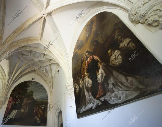 Reintegracion de la serie de Vicente Carducho en el monasterio de santa Maria de...