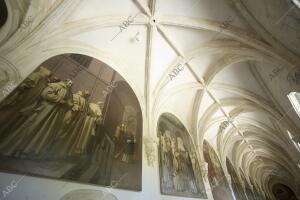 Reintegracion de la serie de Vicente Carducho en el monasterio de santa Maria de...