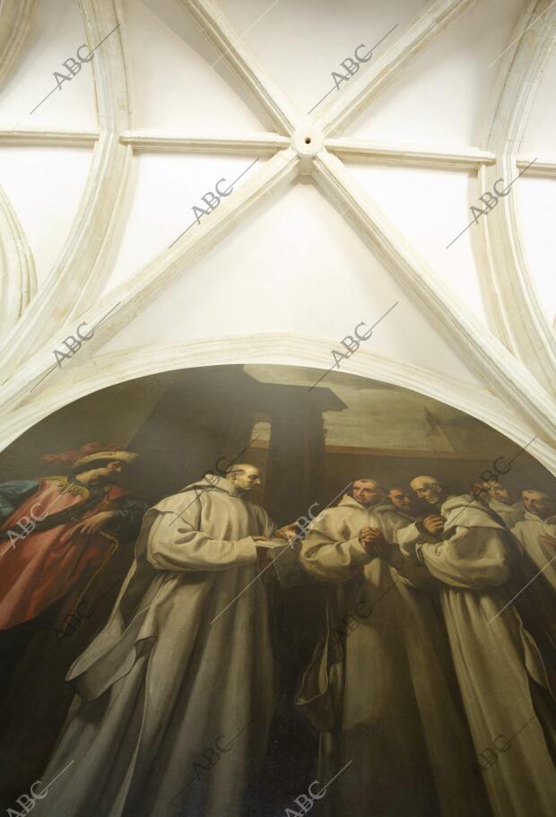 Reintegracion de la serie de Vicente Carducho en el monasterio de santa Maria de...