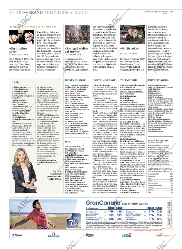 ABC MADRID 29-07-2011 página 84