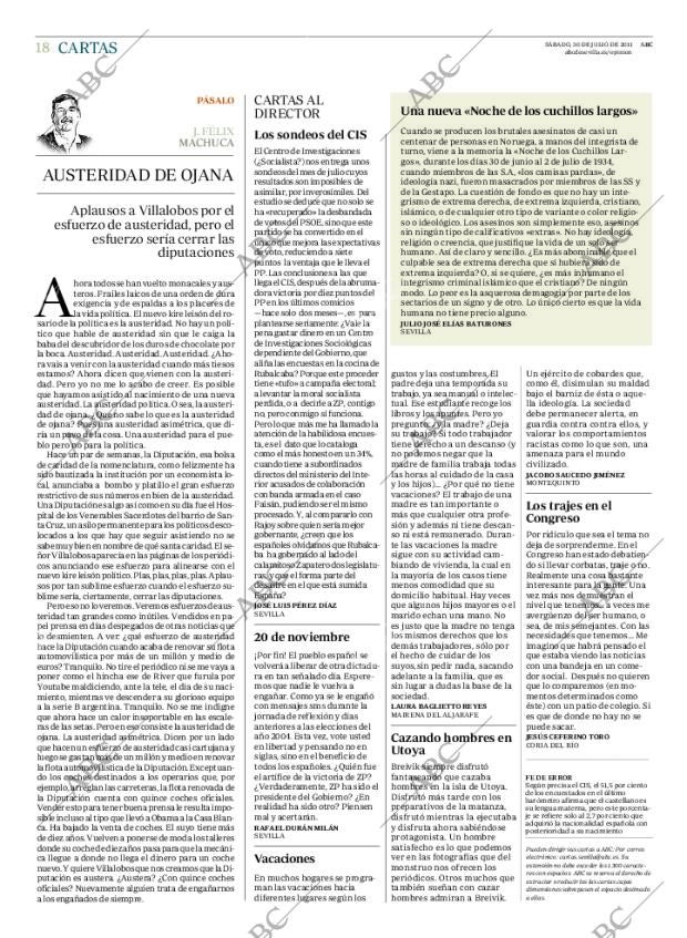 ABC SEVILLA 30-07-2011 página 18