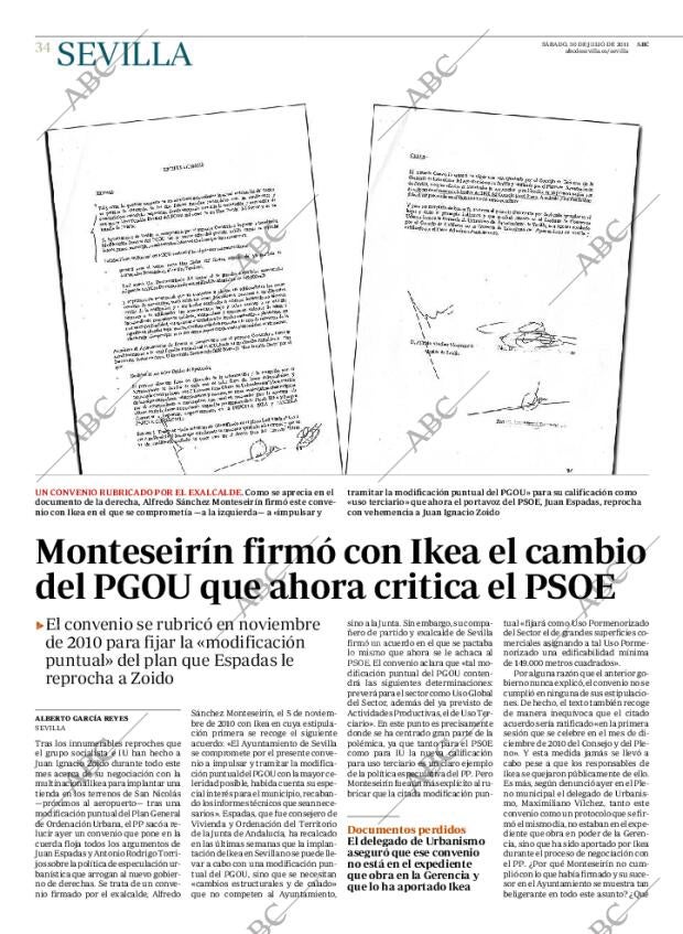 ABC SEVILLA 30-07-2011 página 34
