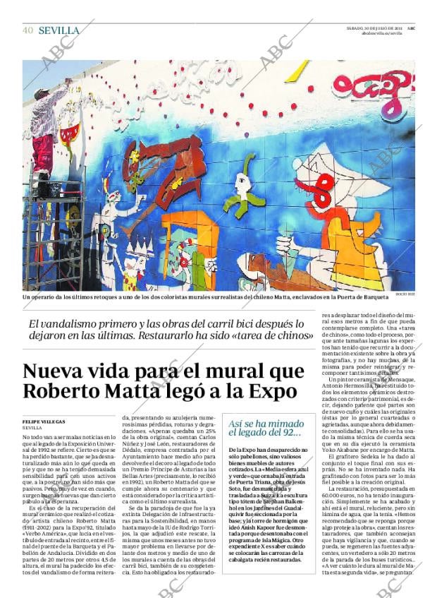 ABC SEVILLA 30-07-2011 página 40