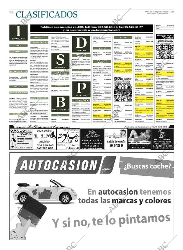 ABC SEVILLA 30-07-2011 página 76