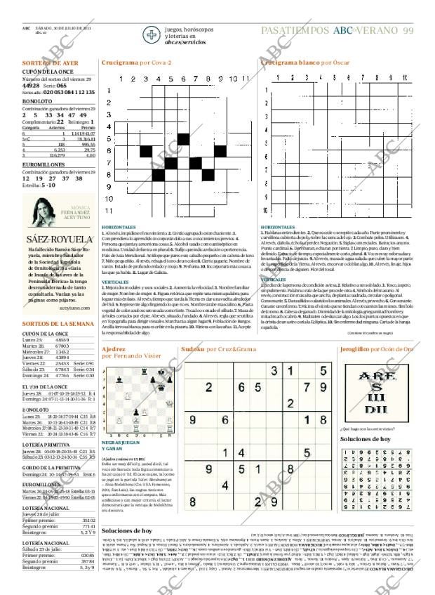 ABC SEVILLA 30-07-2011 página 99