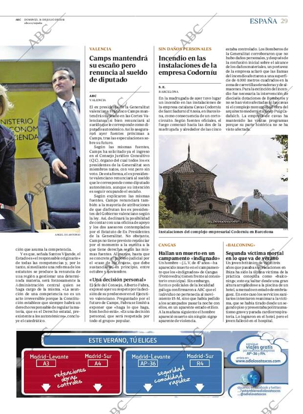 ABC MADRID 31-07-2011 página 29
