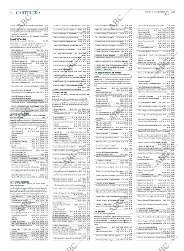 ABC MADRID 31-07-2011 página 64
