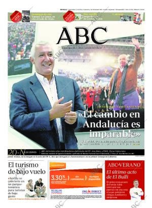 ABC SEVILLA 31-07-2011 página 1