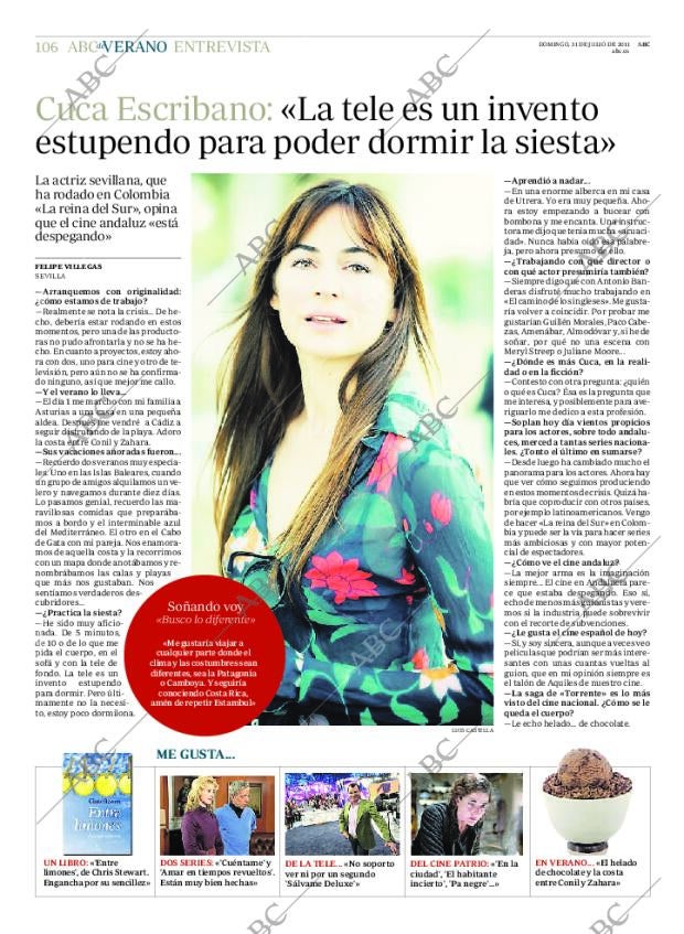 ABC SEVILLA 31-07-2011 página 106