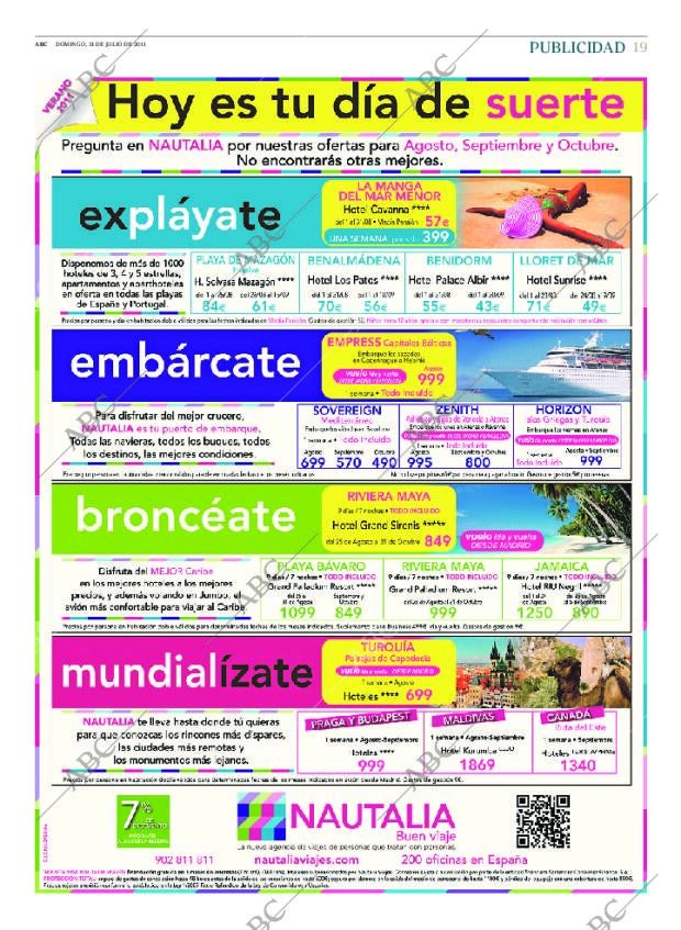 ABC SEVILLA 31-07-2011 página 19