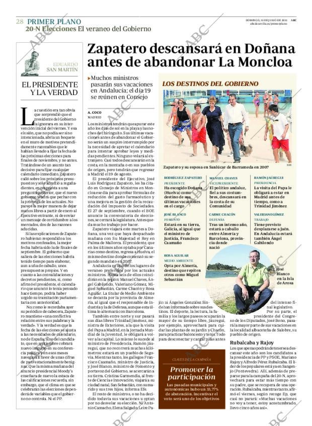 ABC SEVILLA 31-07-2011 página 28