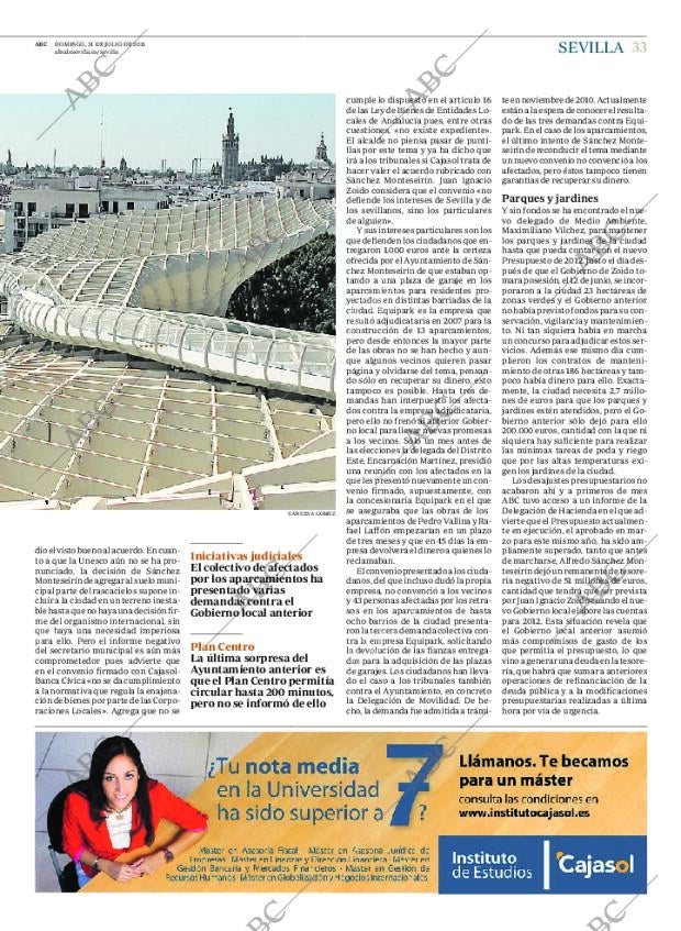 ABC SEVILLA 31-07-2011 página 33