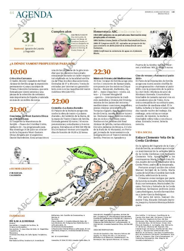 ABC SEVILLA 31-07-2011 página 44