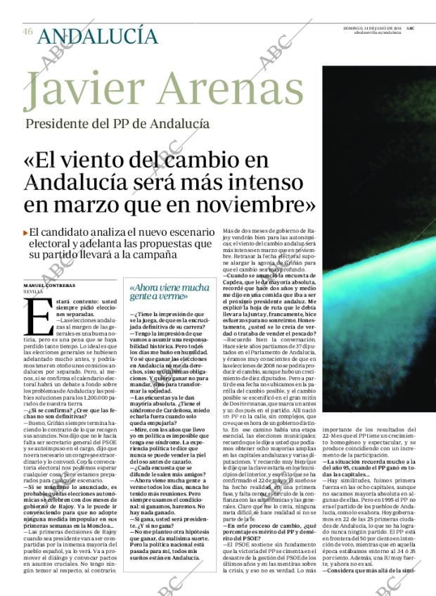 ABC SEVILLA 31-07-2011 página 46