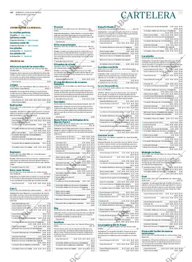 ABC SEVILLA 31-07-2011 página 77