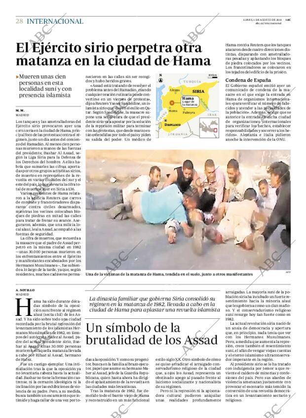 ABC MADRID 01-08-2011 página 28