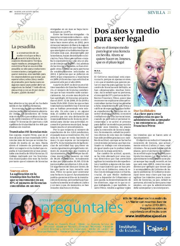 ABC SEVILLA 09-08-2011 página 21