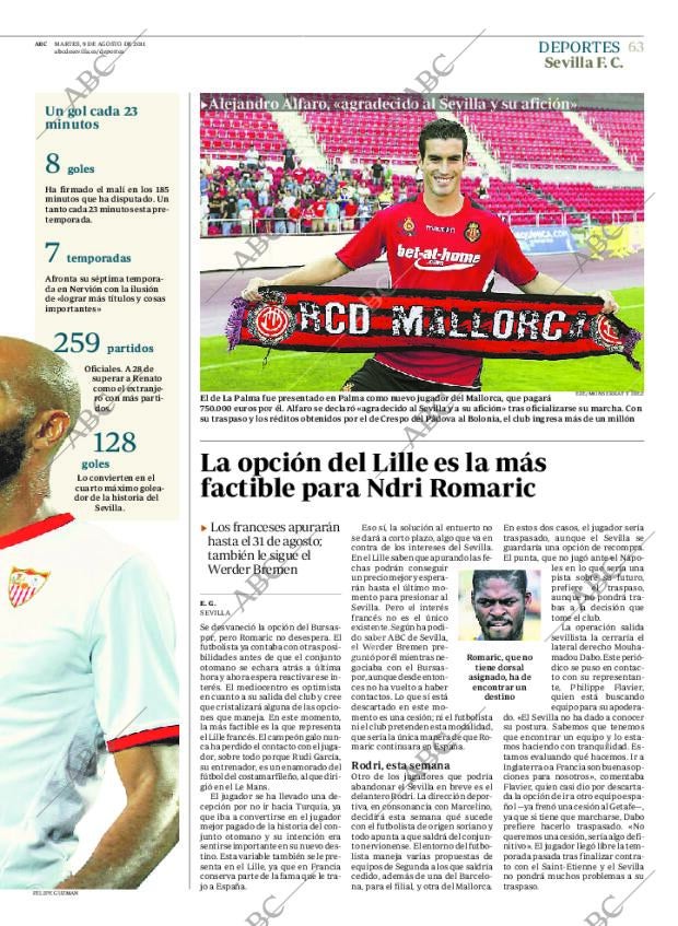 ABC SEVILLA 09-08-2011 página 63