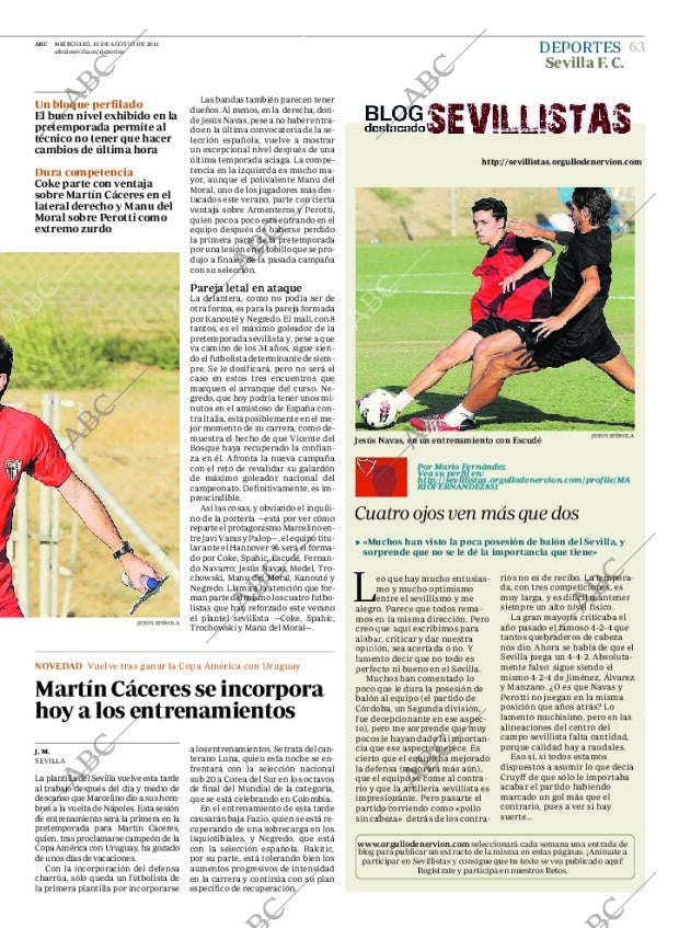 ABC SEVILLA 10-08-2011 página 63