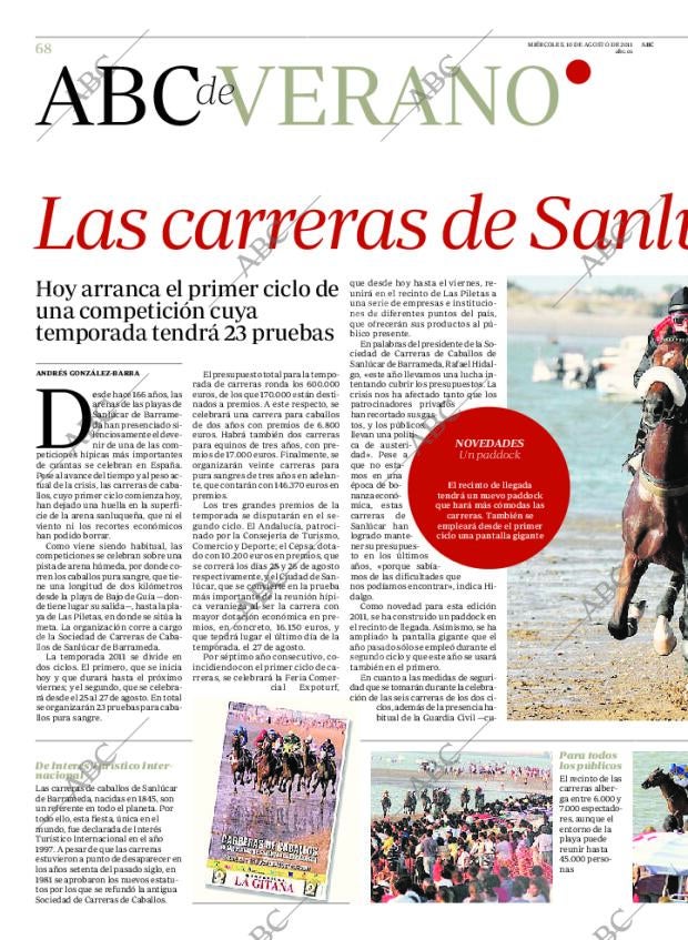 ABC SEVILLA 10-08-2011 página 68