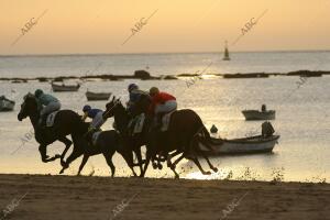 Sanlucar. 11-08-11. Paco Martin. Carreras de Caballos de Sanlucar. Archsev