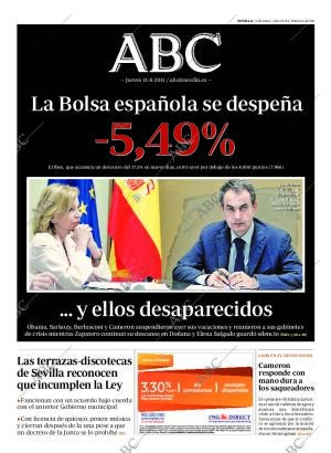 ABC SEVILLA 11-08-2011 página 1