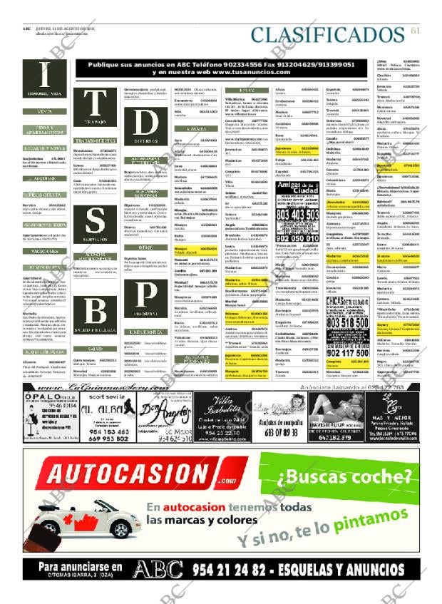 ABC SEVILLA 11-08-2011 página 61
