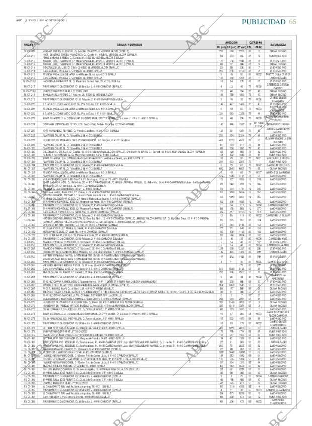 ABC SEVILLA 11-08-2011 página 65
