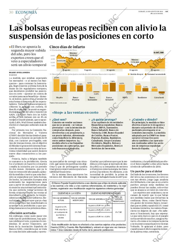 ABC MADRID 13-08-2011 página 30